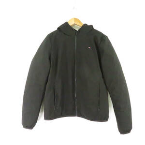 美品 TOMMY HILFIGER トミーヒルフィガー WW0WW26771 BDS パデットジャケット 34(XS) リバーシブル ブルゾン レディース AN352B20