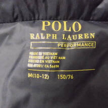 Polo Ralph Lauren ポロラルフローレン ダウンジャケット 150 M ポリエステル 子供 キッズ ジャンパー フード着脱可 AN389B19_画像3