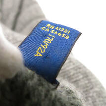 美品 Polo Ralph Lauren ポロラルフローレン カーディガン SP(M) 毛 ケーブルニット メンズ AN415A53_画像8