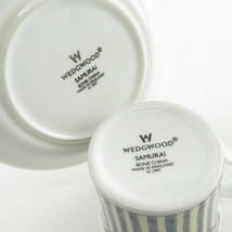 WEDGWOOD ウェッジウッド サムライ デミタスカップ＆ソーサー 5客 セット コーヒー SU4514X_画像3