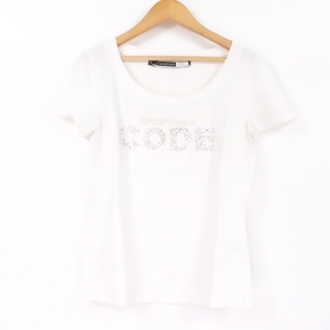  beautiful goods SPORTMAX Sports Max Max Mara tops white group M cotton other short sleeves T-shirt AM2831A11