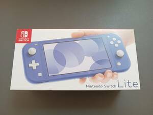 Nintendo Switch Lite ブルー【新品未使用　送料無料】 　ニンテンドースイッチライト　販売店舗印あり