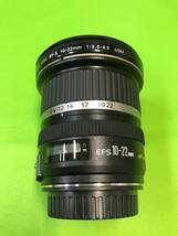 中古美品 Canon EF-S 10-22mm F3.5-4.5 USM レンズ_画像2