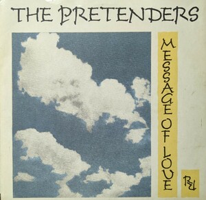☆PRETENDERS/MESSAGE OF LOVE1981'UK REAL RECORDS 7INCH