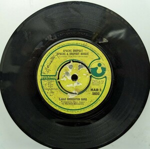 ☆EDGAR BROUGHTON BAND/APACHE DROPOUT APACHE&DROPOUT BOOGIE1970'IRELAND HARVEST7INCH