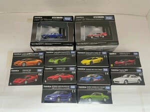 トミカ プレミアム PREMIUM TAKARA TOMY 新品・未使用・フィルム未開封 10台 ライトアップコネクト 2ケ