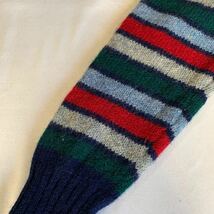 70s BRAEMAR SHETLAND BORDER SWEATER KNIT ヴィンテージ ビンテージ シェットランド ボーダーセーター ニット トラッド TRAD 60s_画像7