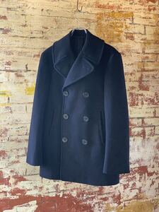 70s U.S.NAVY PEA COAT MILITARY ヴィンテージ ビンテージ USNAVY USN ピーコート ミリタリー ステンシル 米軍実物 アメトラ トラッド 60s