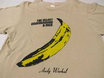 70s80s VELVET UNDERGROUND＆NICO ベルベットアンダーグラウンド バンドTシャツ バナナ アンディウォーホール/ビンテージ90s レッチリ RHCP_画像6