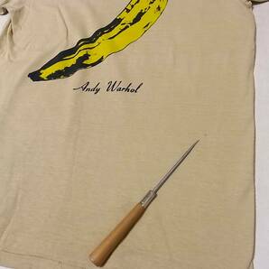 70s80s VELVET UNDERGROUND＆NICO ベルベットアンダーグラウンド バンドTシャツ バナナ アンディウォーホール/ビンテージ90s レッチリ RHCPの画像7