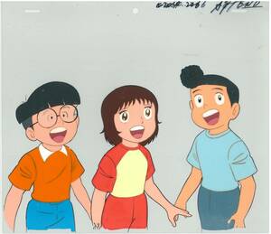 土日限定SALE【セル画】キャプテン翼　1980年代アニメ 　高橋陽一　集英社　週刊少年ジャンプ　少年漫画　スポーツ漫画　B1/A9END【動画付