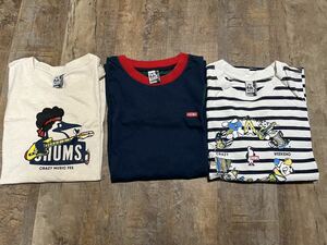 チャムス Tシャツ3枚セット 送料込 CHUMS