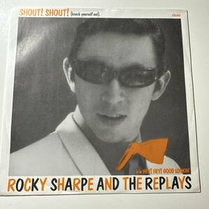 ピクチャースリーブ新品☆Rocky Sharpe And The Replays - Shout Shout ☆UK Orig 7″☆☆ロカビリー☆クラブヒット☆ロンドンナイト