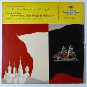 LP DGG 10インチ　チャイコフスキー／１８１２年、ワーグナー／「さまよえるオランダ人」序曲　　フリッチャイ指揮ＲＩＡＳ交響楽団