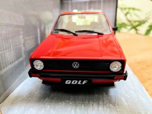 1/18 フォルクスワーゲン ゴルフ1（VOLKSWAGEN GOLF MKI 1974）ダイキャスト【新品、未展示品】