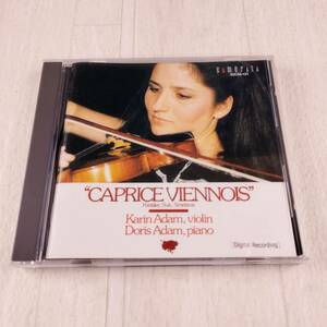 1MC1 CD カリーン＆ドリス・アダム ウィーン奇想曲 ヴァイオリン小品集