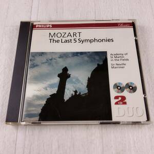 1MC4 CD サー・ネヴィル・マリナー モーツァルト 後期5大交響曲集 