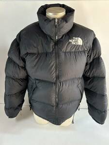 Wj275◆THE NORTH FACE ノースフェイス◆ダウンジャケット ヌプシ M NF002YO ブラック/黒 アウトドア アウター