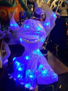  Christmas miscellaneous goods shop Cafe salon style Disney Stitch illumination light 