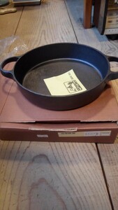 南部鉄器 すき焼き鍋 未使用 長期保管品 直径約24cm 深さ約5cm