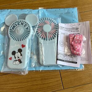 ゼクシィ ミッキーマウス ハンディ扇風機