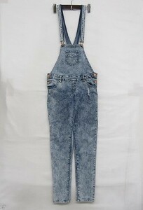 16R サイズ W31程度 Justice Premium Jeans オーバーオール サロペット ストレッチデニム 古着 1A2404