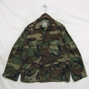 90s 程度 サイズ M-R 程度 米軍 実物 US ARMY BDU シャツ ジャケット 迷彩 トップス カモ 古着 ヴィンテージ ミリタリー 1AU2001