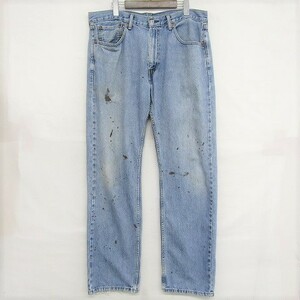 505 Levi's W36 L32 サイズ 古着 リーバイス スリム テーパード デニムパンツ デニム パンツ ジーパン ジーンズ ボトムス 1A1216