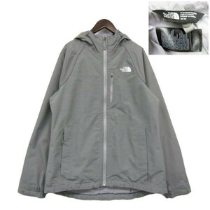 サイズ レディースM カンボジア製 ノースフェイス THE NORTH FACE ナイロン シェル ジャケット パーカー グレー 古着 2F1089