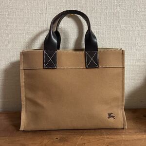 BURBERRY BLUE LABEL トートバッグ ハンドバッグ ショルダーバッグ ベージュ系色 バーバリー ブルーレーベル