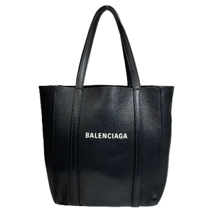  Balenciaga Every tei большая сумка XXS 551815 Mini ручная сумочка сумка на плечо 2WAY Logo кожа черный 