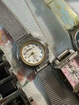 SEIKO CITIZEN Swatch などレディース腕時計クォーツ10点まとめジャンク品管理番号11-50_画像7