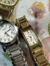 SEIKO セイコー クォーツ レディース腕時計6点まとめジャンク品管理番号11-61_画像5