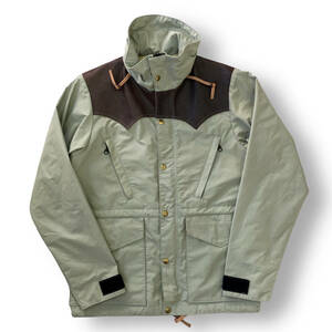 WAREHOUSE × Rocky Mountain - WINDSTOPPER MOUNTAIN PARKA レザーヨーク マウンテンパーカー 38 / ウエアハウス ロッキーマウンテン別注