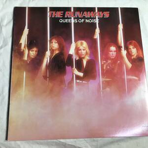 LP domestic record THE RUNAWAYS QUEENS OF NOISE Queen *ob* noise The * runner way z record album 