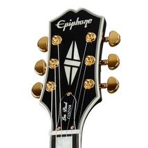 エピフォン レスポール 等に Epiphone Les Paul タイプ ピックガード 黒白黒 取り付け ネジ ステー 付属 custom カスタム GOLD ゴールド _画像10