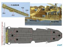 ファイブスターモデル FS710260 1/700 WWII 日本海軍 航空巡洋艦 最上 アップグレードセット(タミヤ 31341用)_画像9