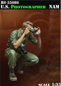 ブラボー6 B6-35086 1/35 ベトナム 戦場カメラマン