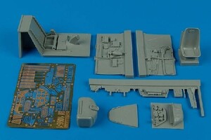 アイリス 2103 1/32 メッサーシュミット Bf109E-1 コクピットセット(EDUARD用)