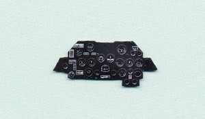 ヤフーモデル YMA7244 1/72 P-47Dサンダーボルト初期 計器盤 (タミヤ用）