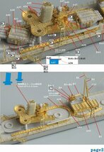 ファイブスターモデル FS710032SP 1/700 日本海軍 白ロシア型駆逐艦後期型用 スーパーアップグレードセット_画像3