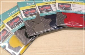 ZoomOn ZC009 1/24 カーペットセット - ニッサン フェアレディ 370Z - レッド