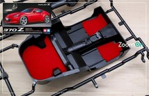 ZoomOn ZC009 1/24 カーペットセット - ニッサン フェアレディ 370Z - レッド_画像2