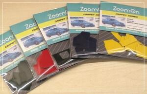 ZoomOn ZC008 1/24 カーペットセット - ミツビシ ランサー Evolution VI - ブラック
