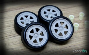 ZoomOn ZR018 1/24 18 -inch SSR is semi Prot-S wheel set 