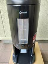 【中古品】象印 ( ZOJIRUSHI ) 真空ドリンクディスペンサー 【2.5L】 SY-AH25-BA ブラック_画像2