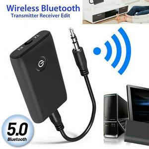 Bluetooth 5.0 トランスミッター レシーバー ワイヤレス 受信機 送信機 オーディオ スマホ テレビ イヤホン スピーカー ヘッドホン 小型 