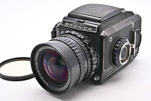 IN3-2019 BRONICA ブロニカ S2 Nikon NIKKOR-O.C 50mm f/2.8 中判カメラ フィルムカメラ