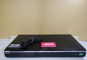 SHARP シャープ BD-HDW75　HDD 500GB ドライブ BDR-L06SH-XP B-CASカード付 通電確認のみ #TT00139