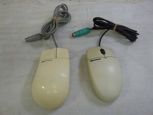 Microsoft PS2 シリアルマウス Serial-Mouse Port Compatible Mouse 2.0 + Wheel Mouse 3.0 PS/2 Compatible 動作品保証#LV50668